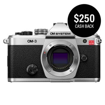OM System OM-3 Mirrorless Camera Body - Silver