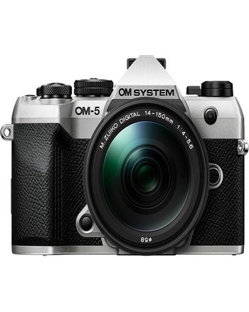 OM System OM-5 Mark II with 14-150mm Lens - Silver