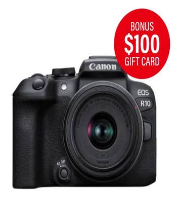 Canon EOS R10 Mirrorless Camera with RF-S 18-45mm Lens Kit