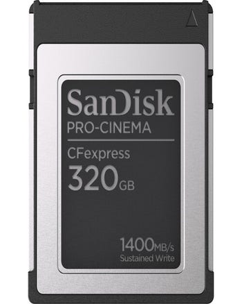 Sandisk Pro-Cinema CFExpress Type B Card 320 GB