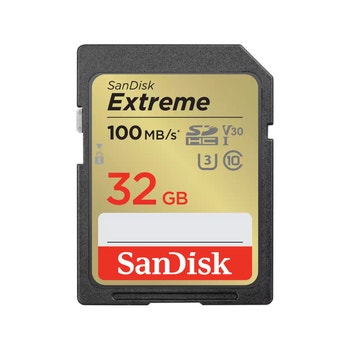 Sandisk Extreme SDHC 32Gb 100Mb/S R, 60Mb/S W, V30, U3, C10 Card