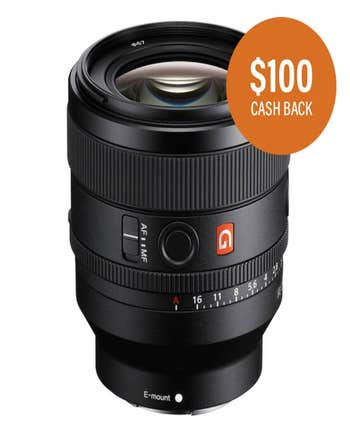 Sony FE 50mm f/1.4 GM Lens