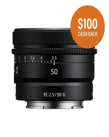Sony FE 50mm F/2.5 G Lens