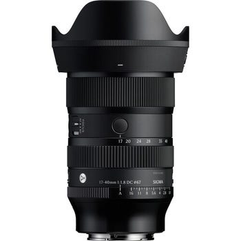Sigma 17-40mm f/1.8 DC Art Lens - E Mount