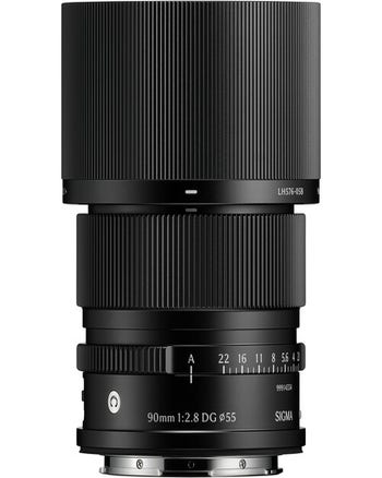 Sigma 90mm f/2.8 DG Contemporary Lens For L-Mount - Black