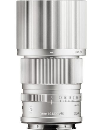 Sigma 90mm f/2.8 DG Contemporary Lens For L-Mount Silver
