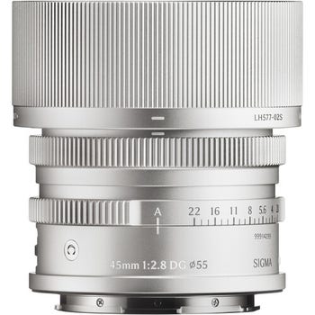 Sigma 45mm f/2.8 DG Contemporary Lens For L-Mount Silver