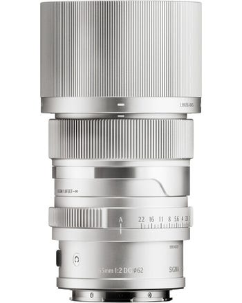 Sigma 65mm f/2 DG Contemporary Lens For L-Mount Silver