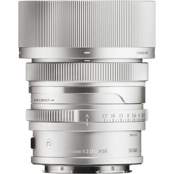 Sigma 35mm f/2 DG Contemporary Lens For L-Mount - Silver