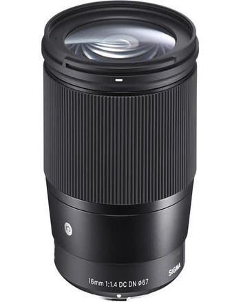 Sigma 16mm f/1.4 DC Contemporary - Sony E Mount (APSC)