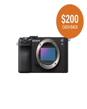 Sony A7C II Mirrorless Full Frame Camera - Black