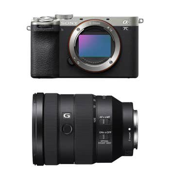 Sony Alpha A7C II with FE 24-105mm f/4 G OSS Lens - Silver