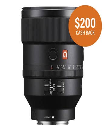 Sony FE 135mm f/1.8 GM Lens