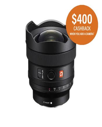 Sony FE 14mm F/1.8 Ultra-Wide GM Lens
