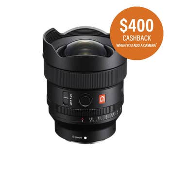 Sony FE 14mm F/1.8 Ultra-Wide GM Lens