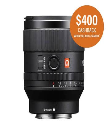 Sony FE 35mm f/1.4 GM Prime Lens