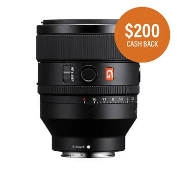 Sony FE 50mm f/1.2 GM Prime Lens