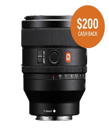Sony FE 50mm f/1.4 GM Lens