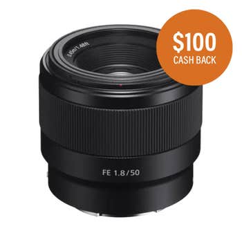 Sony FE 50mm f/1.8 Lens