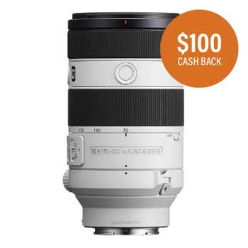 Sony FE 70-200mm f/4 G OSS Macro II Lens