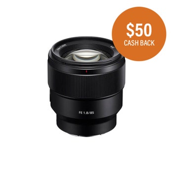 Sony FE 85mm f1.8 - E-Mount Lens/Full-Frame Format