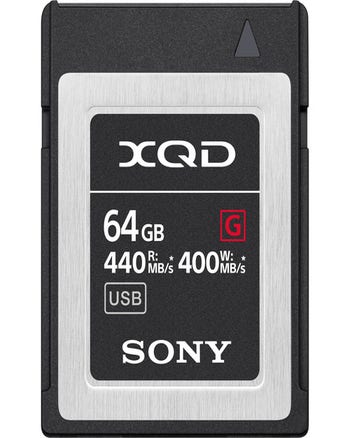 Sony XQD G Series 64GB F Memory Card 