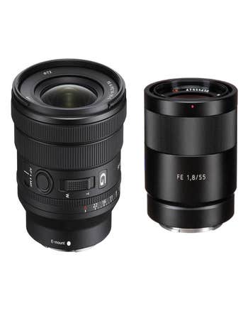 Sony Zeiss 55mm + FE 16-35mm PZ G Lens Bundle