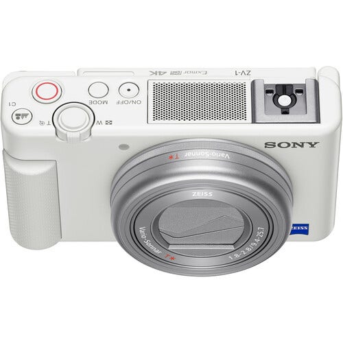Sony ZV-1 Digital Compact Camera - White | CameraPro