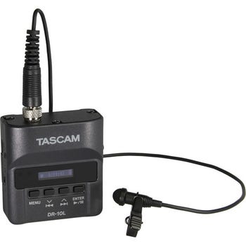 Tascam DR-10L PCM Recorder With Lavalier Microphone