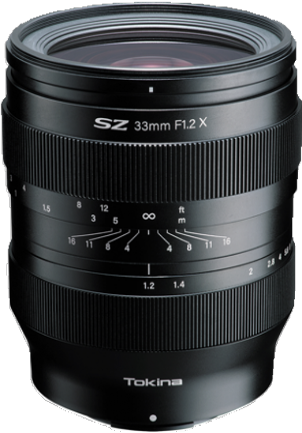 Tokina SZ 33mm f/1.2 X - Fuji X Mount