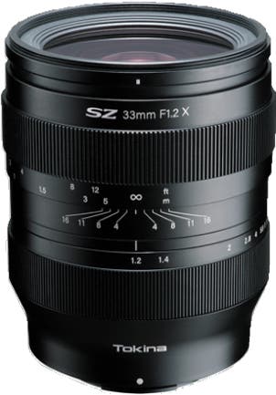 Tokina SZ 33mm f/1.2 X - Fuji X Mount