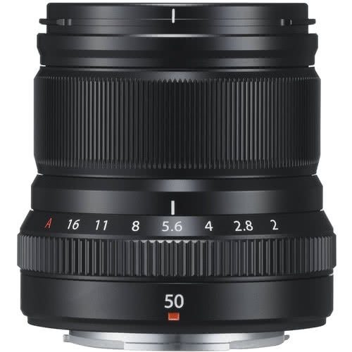 FUJIFILM FUJINON XF50mm F2 R WR ブラック Fujifilm XF 50mm f/2 R WR Lens Black | CameraPro