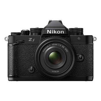 Nikon Z f Mirrorless Full Frame Camera Black with NIKKOR Z 40mm f/2 (SE) Lens