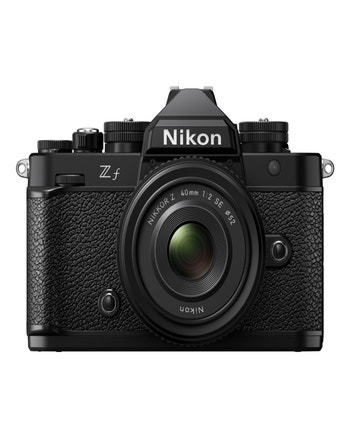 Nikon Z f Mirrorless Full Frame Camera (Black) with NIKKOR Z 40mm f/2 (SE) Lens