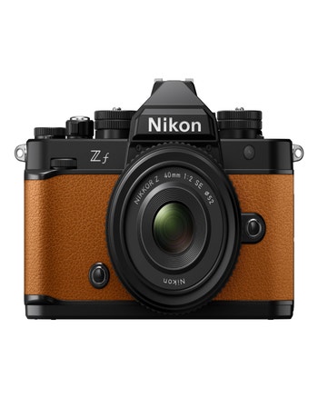 Nikon Z f Mirrorless Full Frame Camera (Sunset Orange) with NIKKOR Z 40mm f/2 (SE) Lens