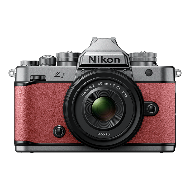 Nikon Z f Mirrorless Full Frame Camera in Mauve Pink with NIKKOR Z 40mm f/2 (SE) Lens