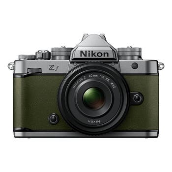 Nikon Z f Mirrorless Full Frame Camera in Moss Green with NIKKOR Z 40mm f/2 (SE) Lens