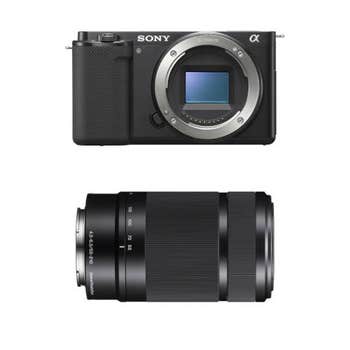 Sony ZV-E10 with E 55-210mm f/4.5-6.3 Zoom Lens