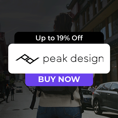 up to 19% off in Peak Design