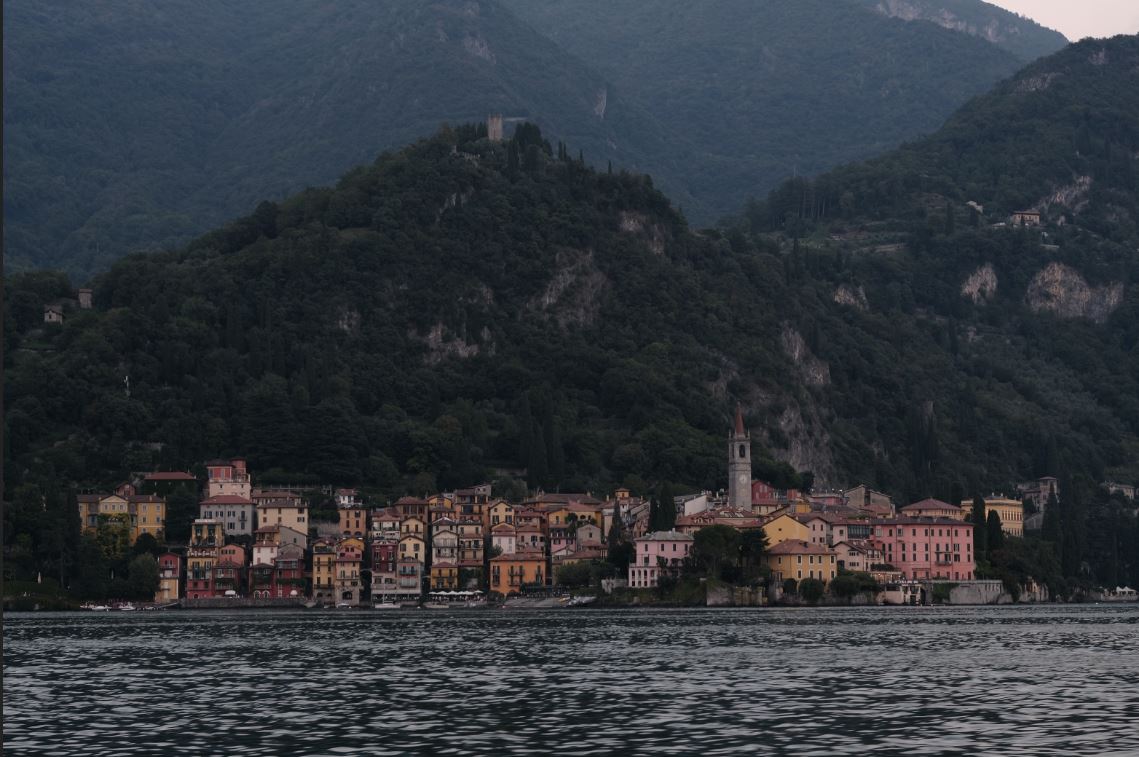 Village of Varenna on the shores of Lake Como, photographed with the Fujifilm X-S10