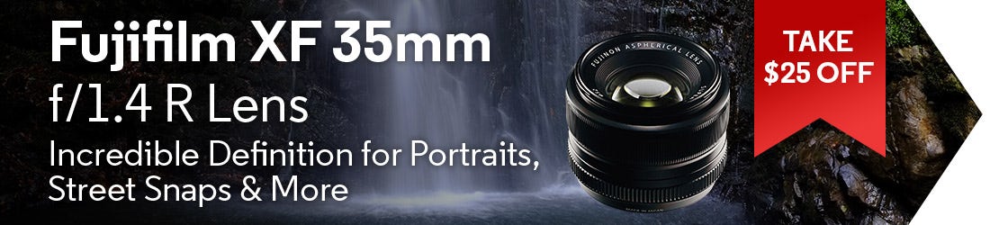 Fujifilm XF 35mm f/1.4 R Lens