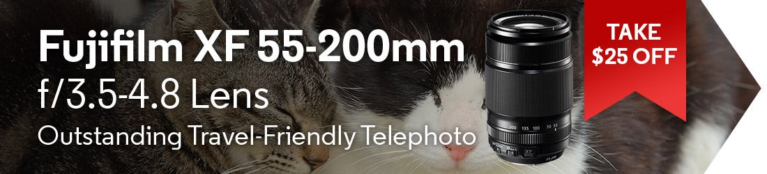 Fujifilm XF 55-200mm f/3.5-4.8 Lens