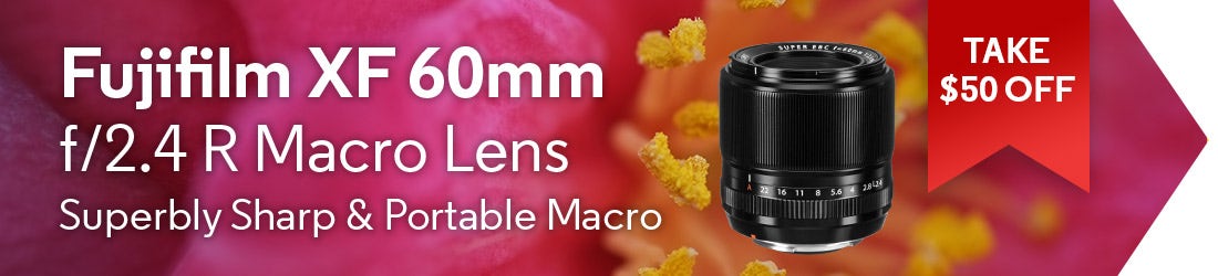 Fujifilm XF 60mm f/2.4 R Macro Lens